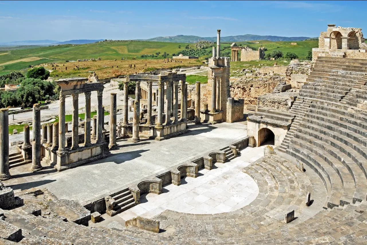 Dougga and Bulla Regia Archaeological Tour